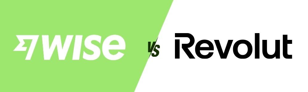 Wise logo Revolut logo